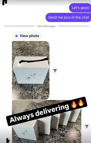 Sliding image
